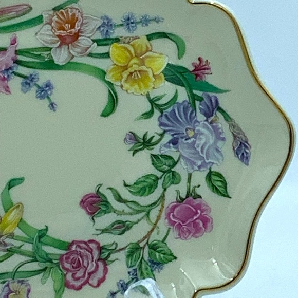 1999 Lenox Flower Blossom Candy Tray - Picture 3 of 9